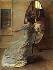 Mirror Paintings - Before the Mirror by Thomas Dewing